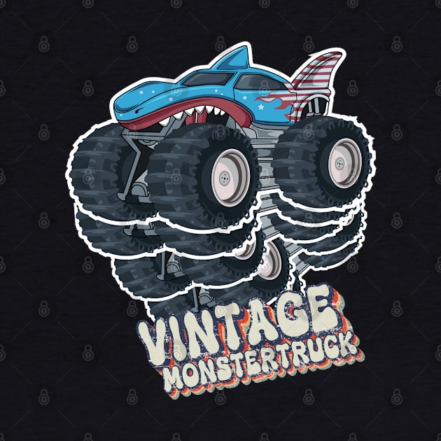 Vintage Monster Truck by Praizes